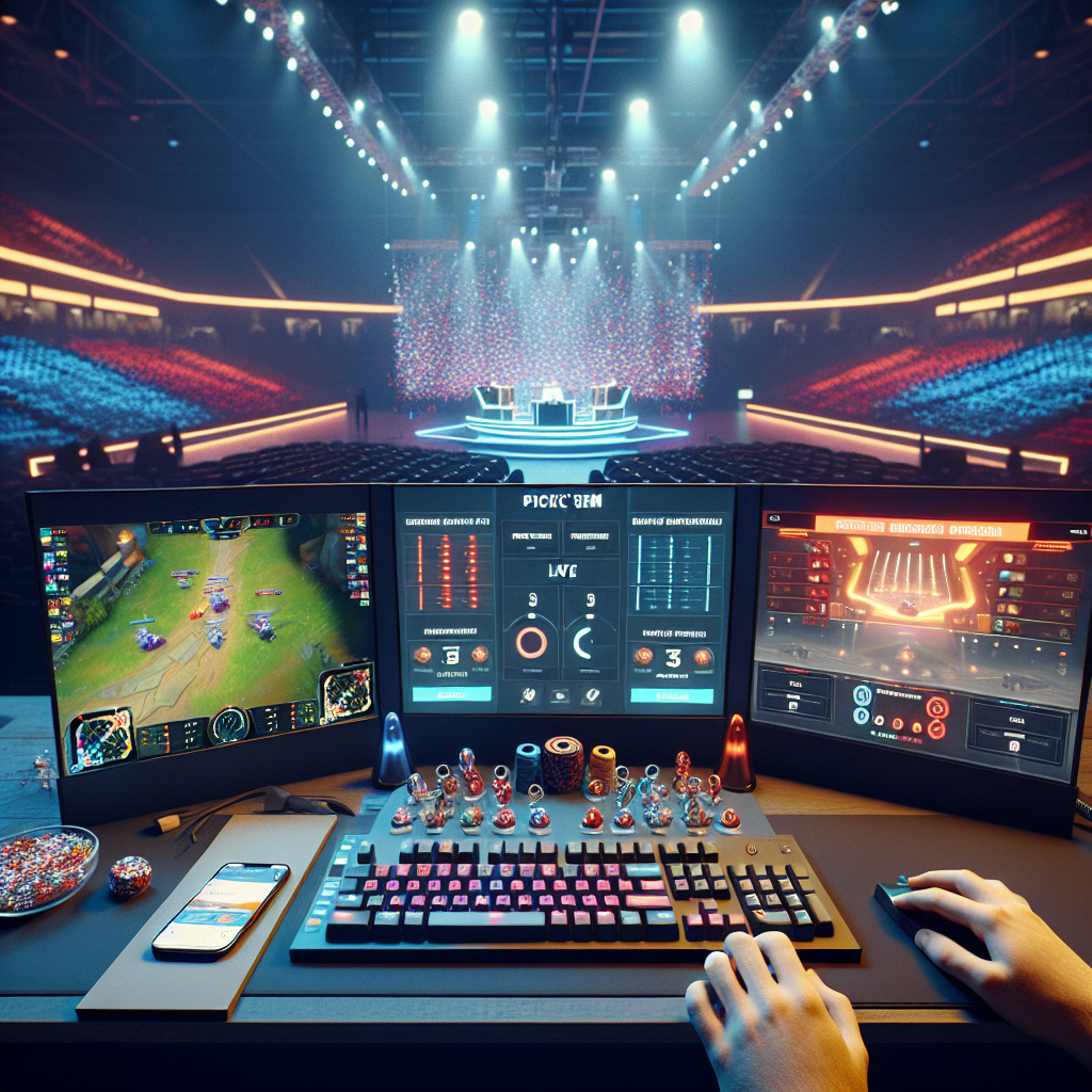 Backstage Rotterdam esports scene showing old patch mismatch and Mongolian pick’em interface